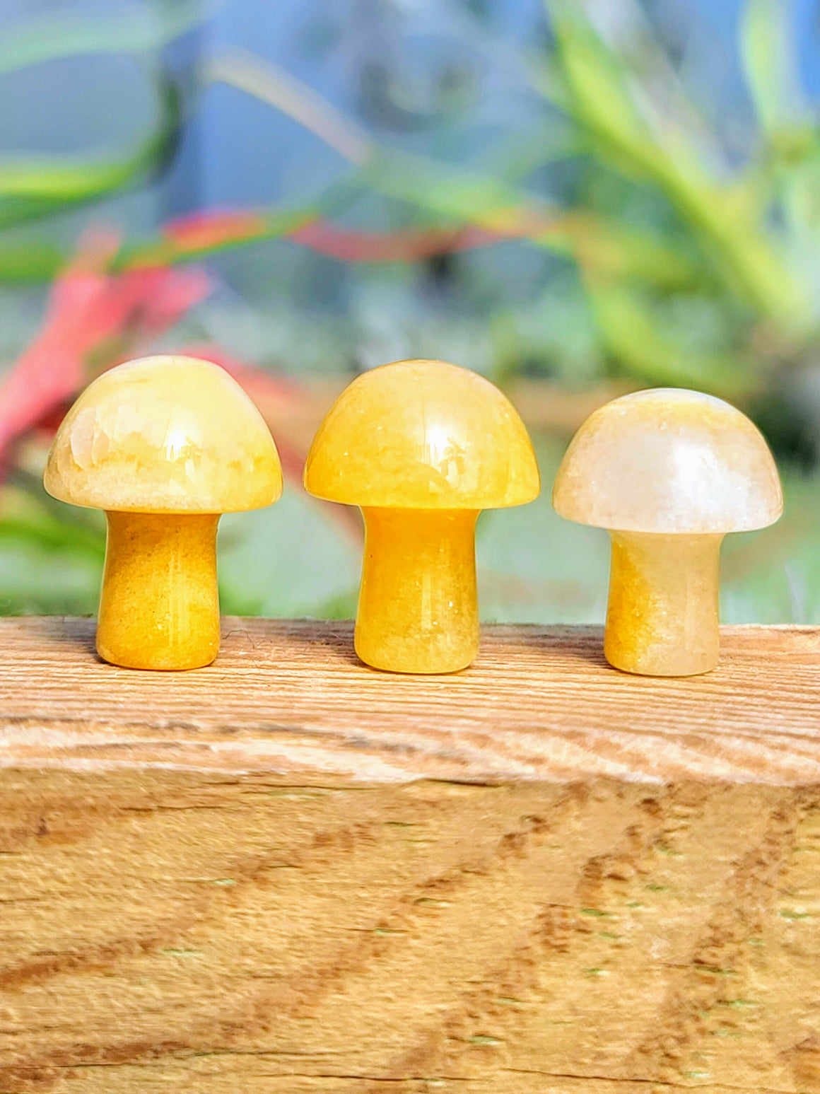 Mini Yellow Aventurine Crystal Mushroom