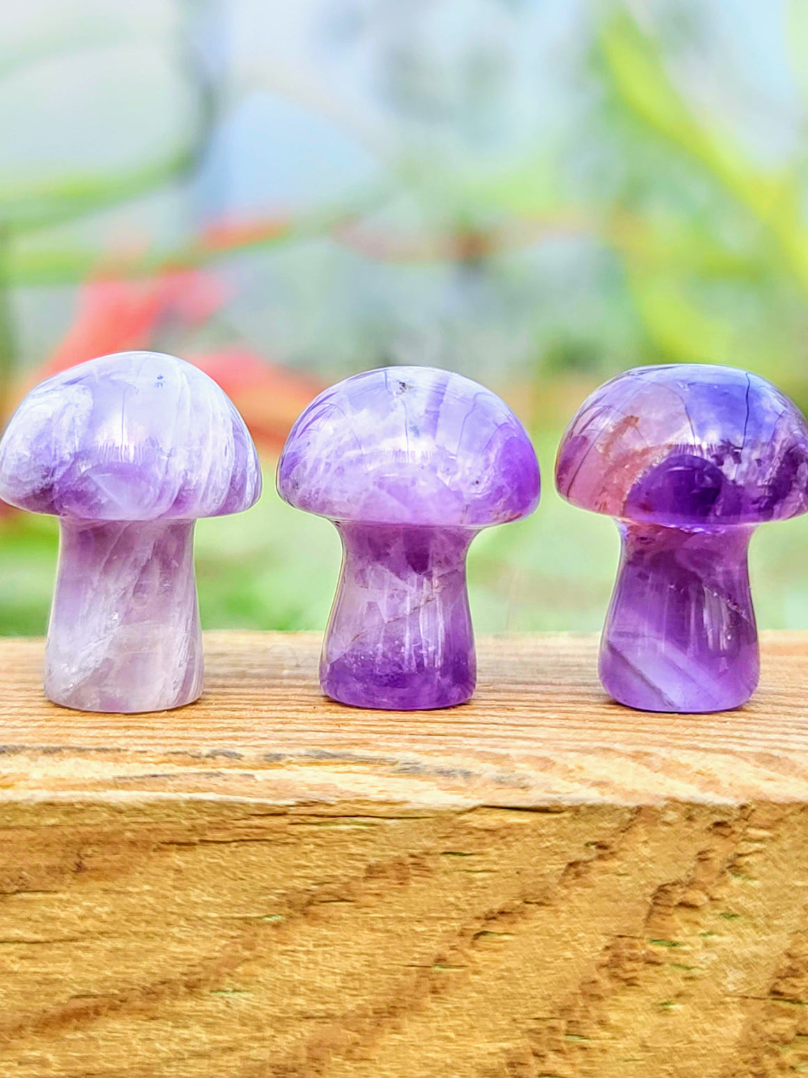 Mini Amethyst Crystal Mushroom