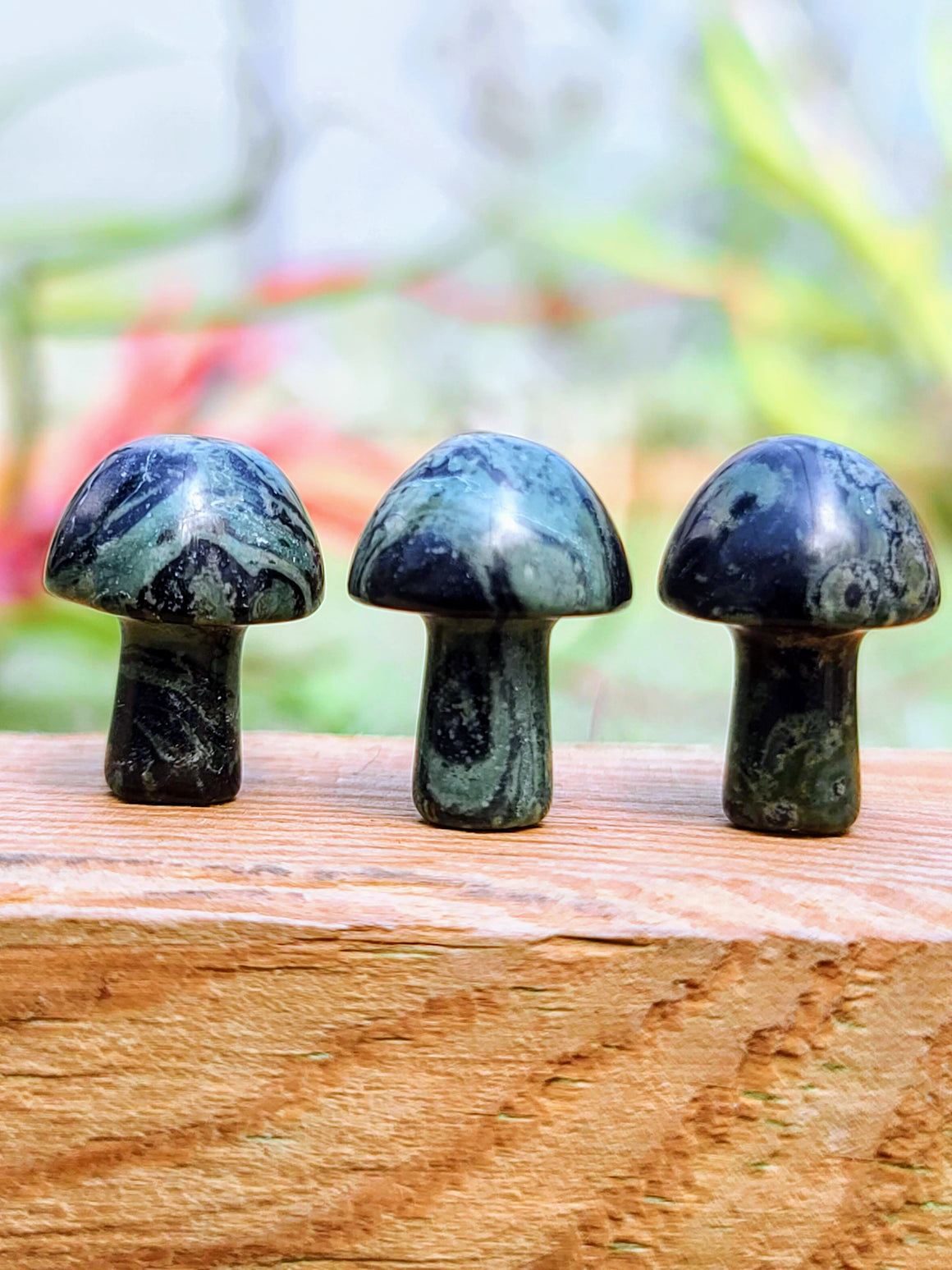 Mini Kambaba Jasper Crystal Mushroom