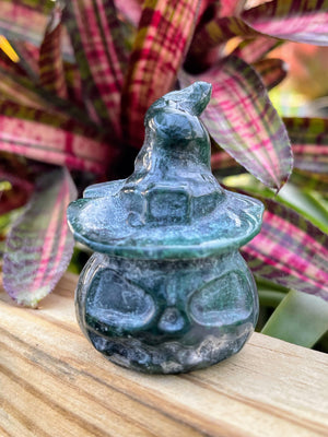 Jack-O'-Lantern Crystal Carving