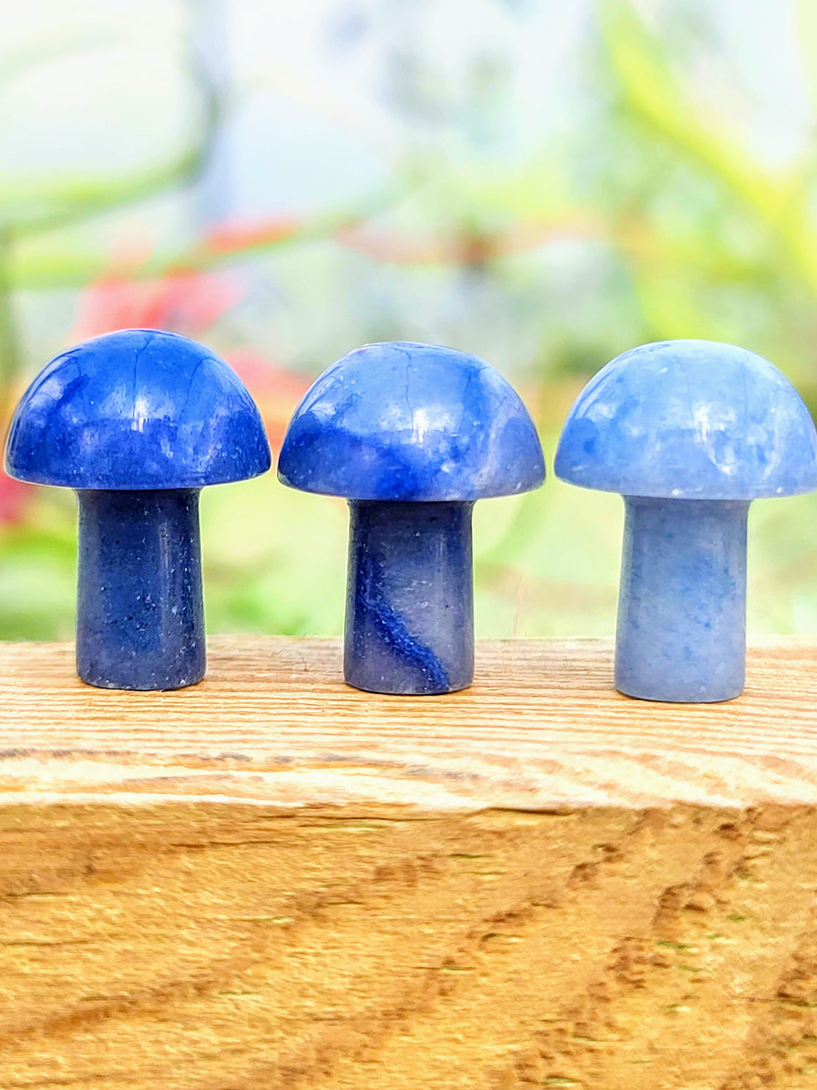 Mini Blue Aventurine Crystal Mushroom