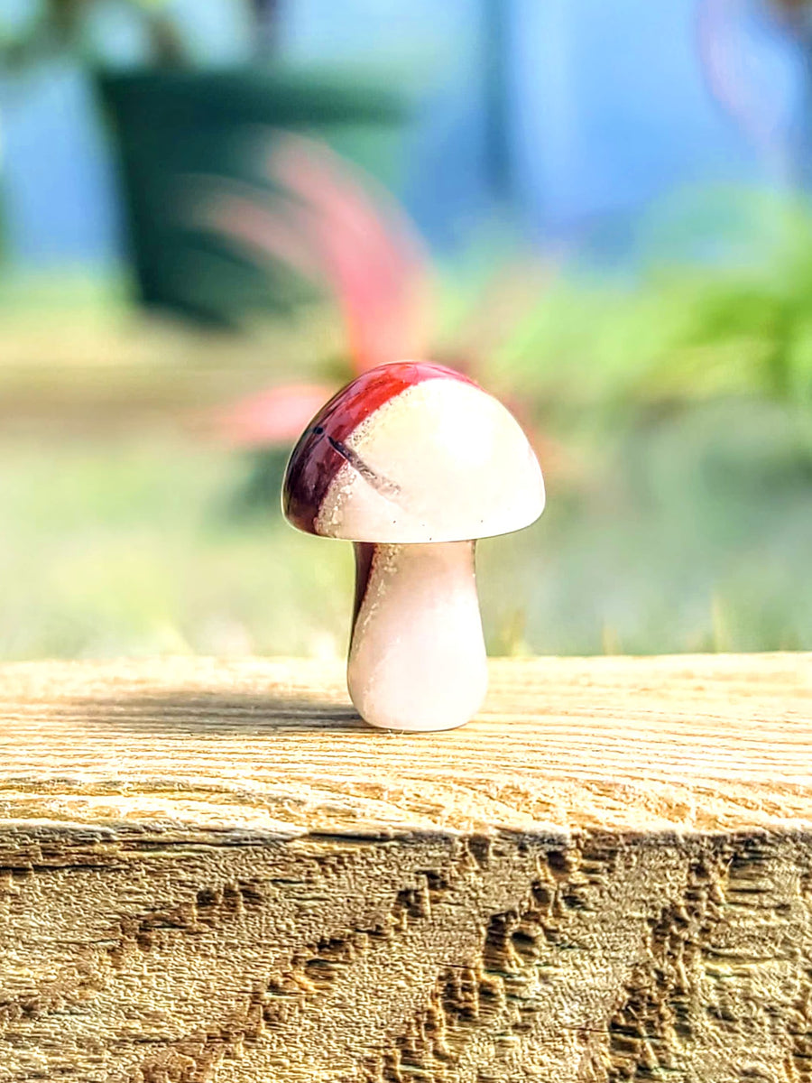 Red Jasper High Quality* Crystal Mushroom