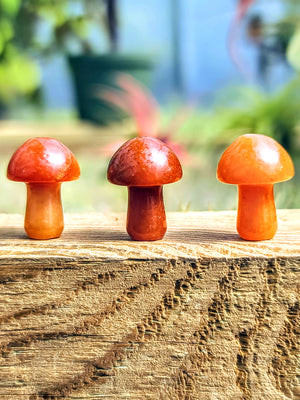 Orange Aventurine Crystal Mushroom