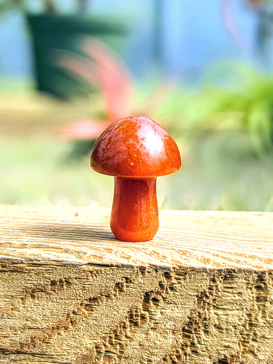 Orange Aventurine Crystal Mushroom