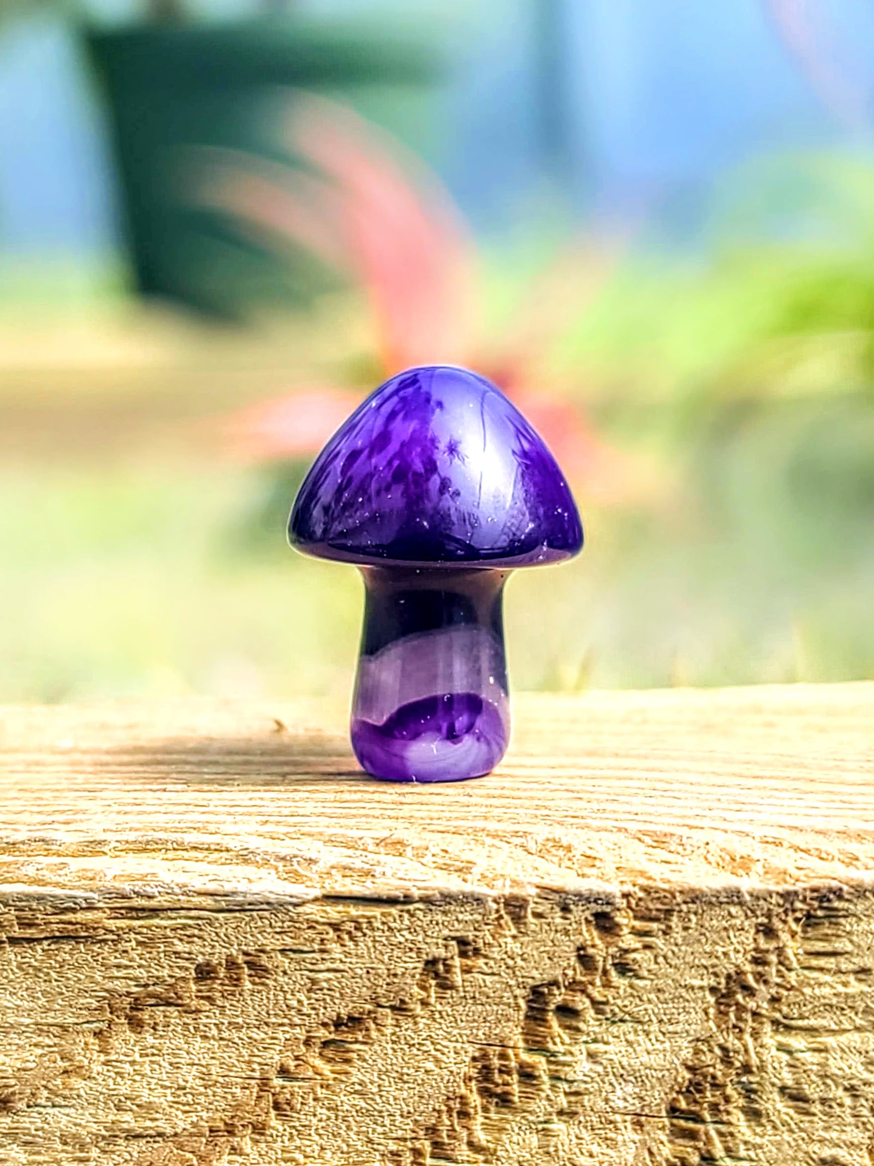 Magical Mushrooms Purple Haze Rocks Glasses — Atomic Drinkware