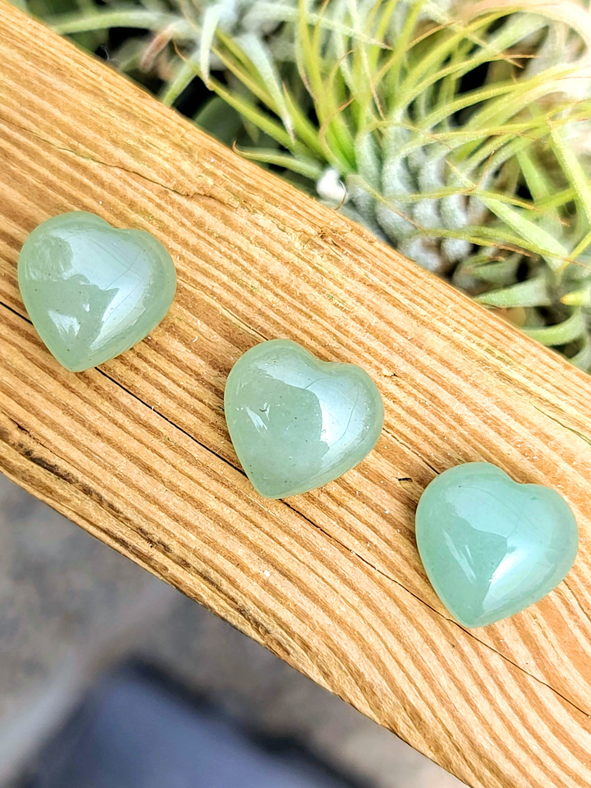 Mini Green Aventurine Crystal Heart