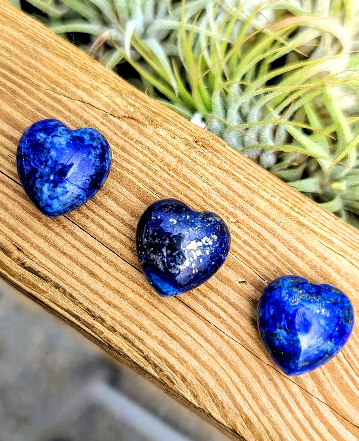Mini Lapis Lazuli Crystal Heart