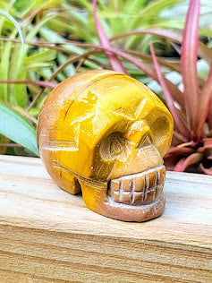 Medium Mookaite Skull Carving