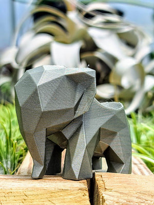 Medium Elephant 3D Printed Holder w/ Ionantha