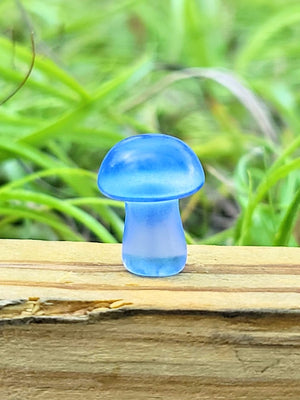 Blue Opalite Crystal Mushroom