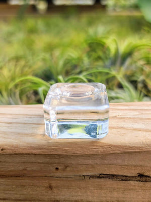 Small Square Crystal Stand