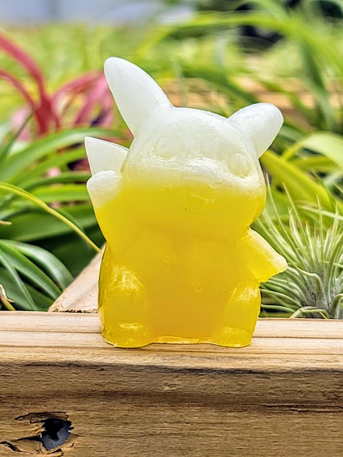 Pikachu Pokemon Luminous Carving
