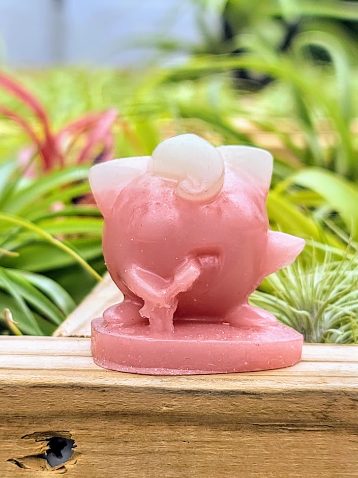 Jiggly Puff Pokemon Luminous Carving - TheDrunkenGnome Airplant Co.