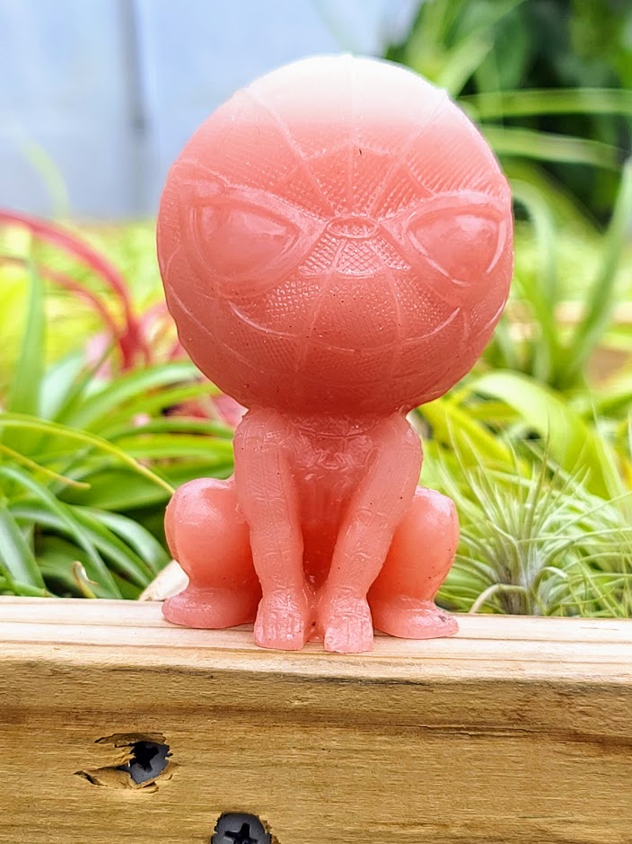 Spiderman Luminous Carving