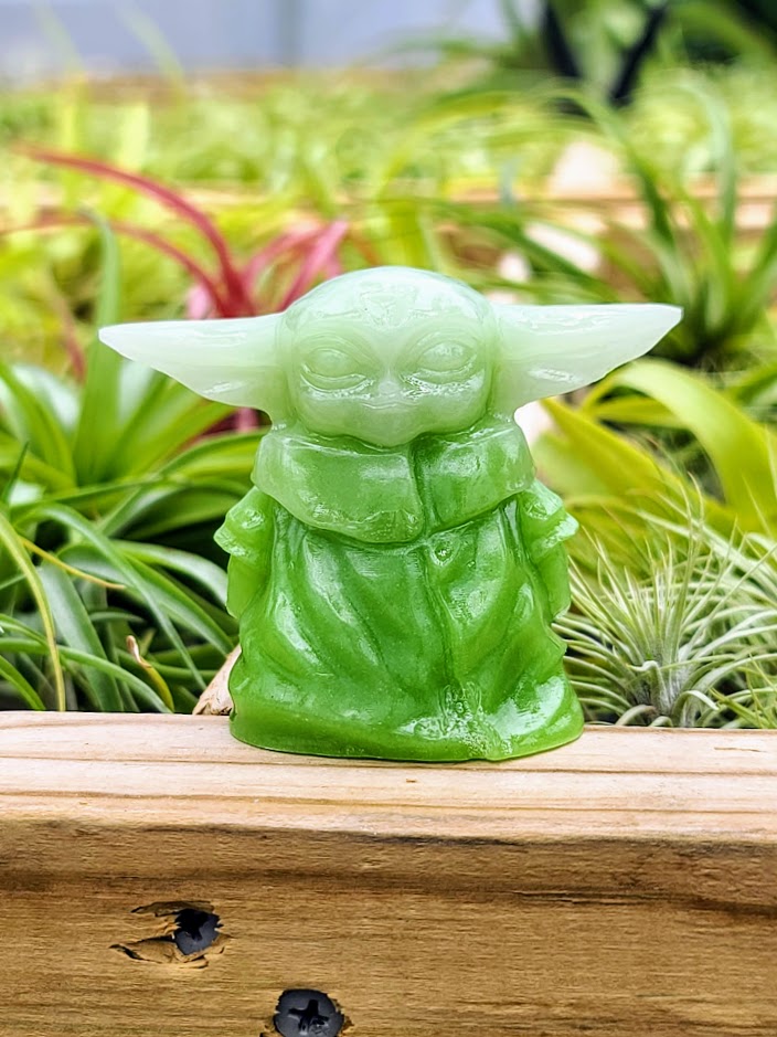 Baby Yoda Luminous Carving