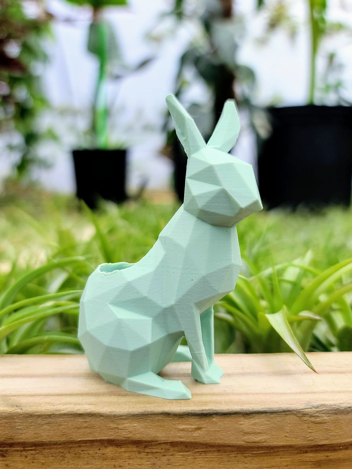 Small Rabbit 3D Printed Holder
