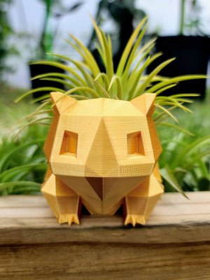 Small Bulbasaur 3D Printed Holder w/ Ionantha