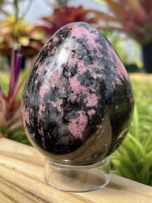 Rhodonite Crystal Egg - Sellers Choice