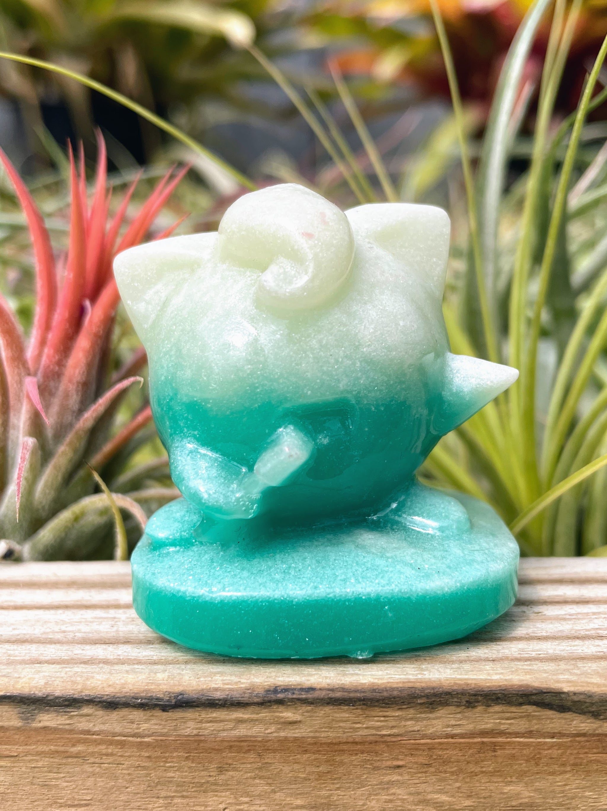 Singing Jiggly Puff Pokemon Luminous Carving - TheDrunkenGnome Airplant Co.