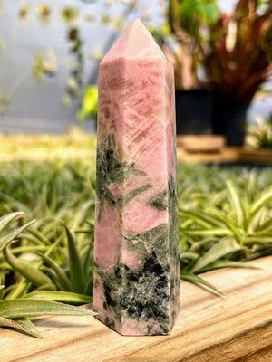 Pink Opal Crystal Point