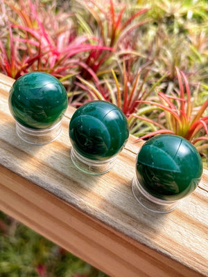 Green Agate Mini Sphere
