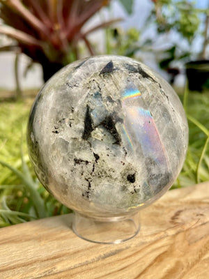 WYSIWYG- Rainbow Labradorite Sphere