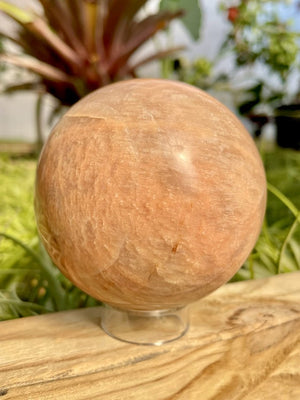 WYSIWYG- Peach Moonstone Sphere