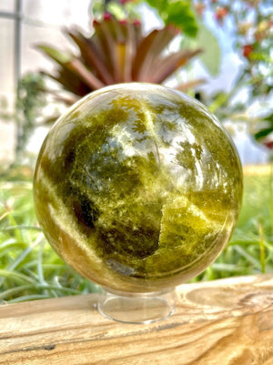 WYSIWYG- Olivine Sphere