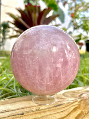 WYSIWYG- Rose Quartz Sphere