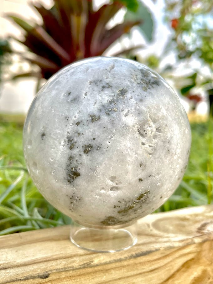 WYSIWYG- Pyrite in Matrix Sphere
