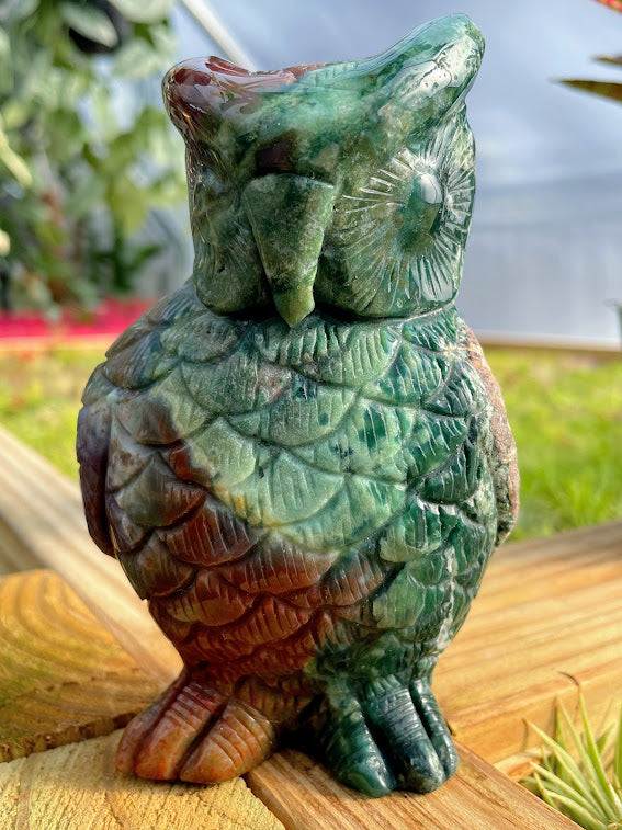 WYSIWYG- Ocean Jasper Owl