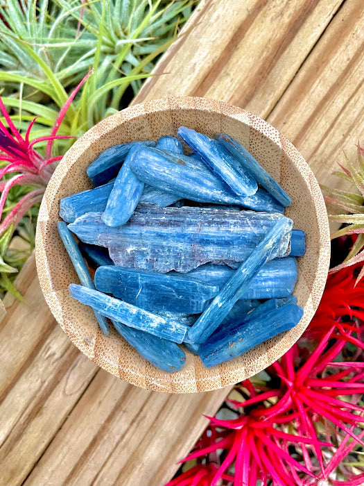 Blue Kyanite Crystal Chips 1/4 cup (2.5oz)